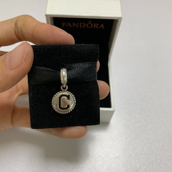 Pandora Cleveland Indians Baseball Charm - Picture 1 of 4